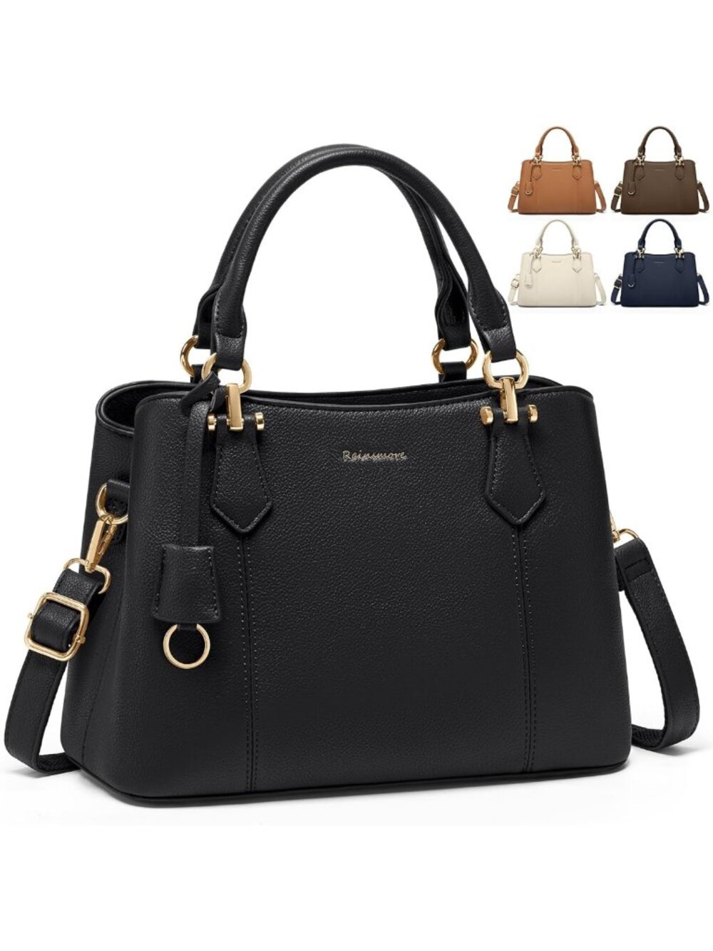 Waterproof Satchel Handbag for Women | Stylish Travel Purse Fits 11" iPad